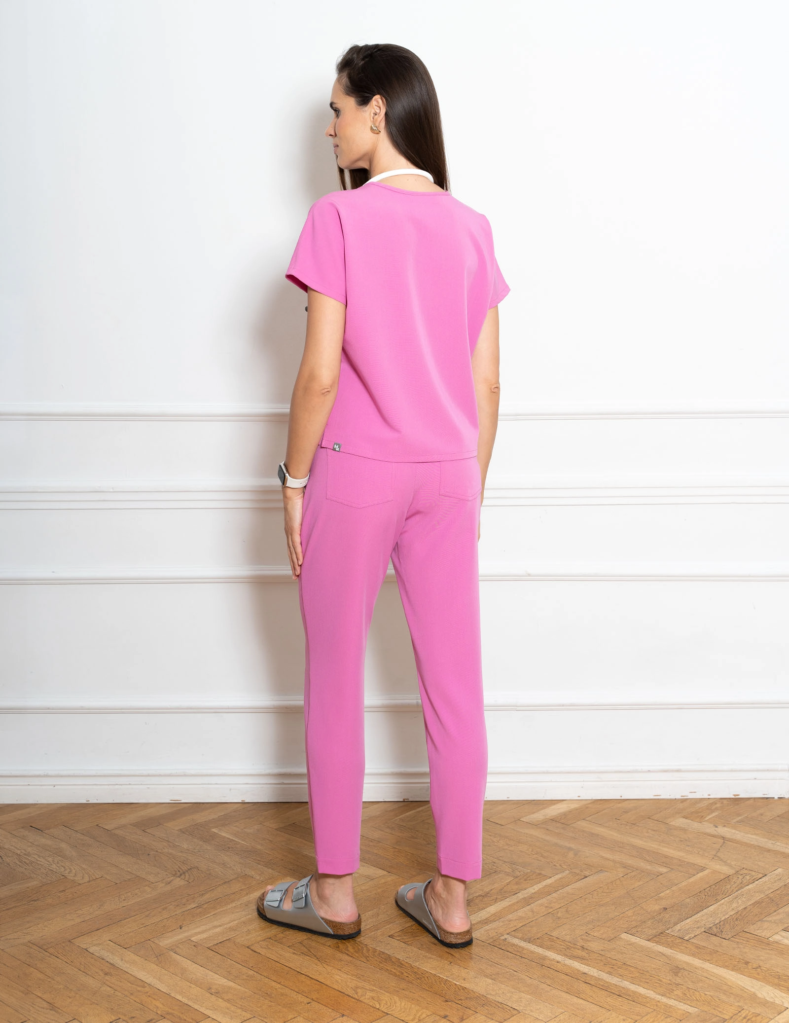 Bluză Medicală Vessa - HOT PINK