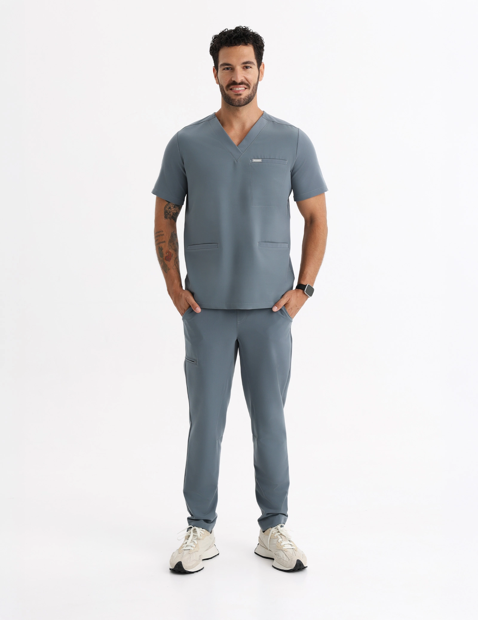 Pantaloni Medicali Barbati Basic - STORMY