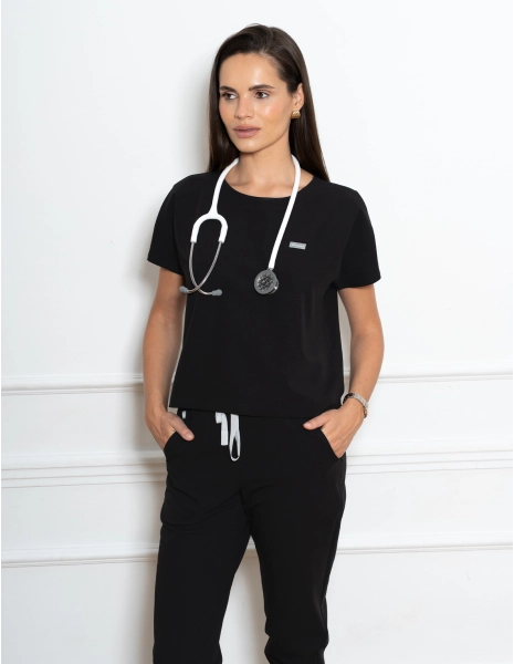 Bluză Medicală Alisse - BLACK
