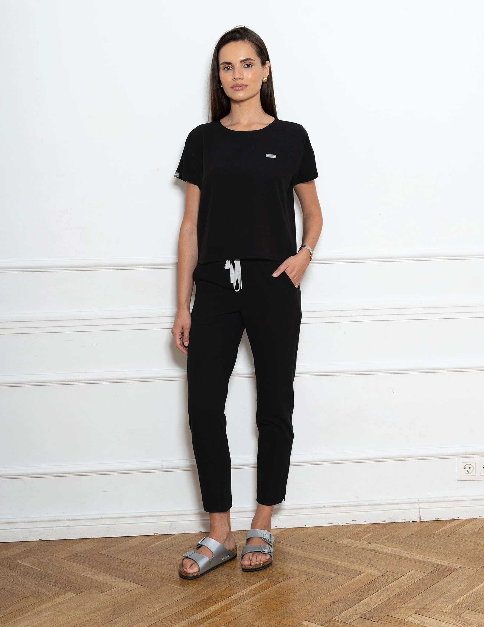 Bluză Medicală Alisse - BLACK