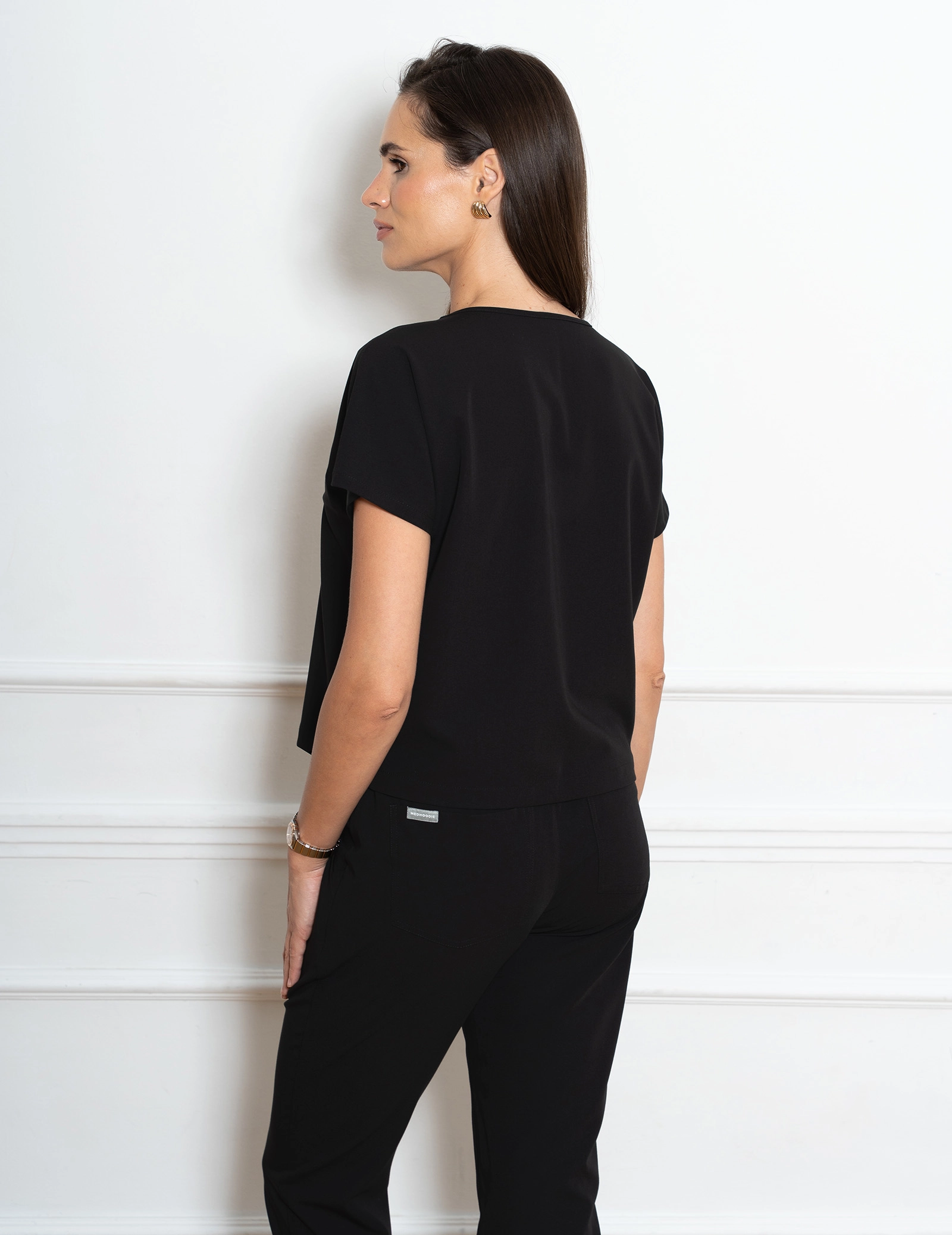 Bluză Medicală Alisse - BLACK