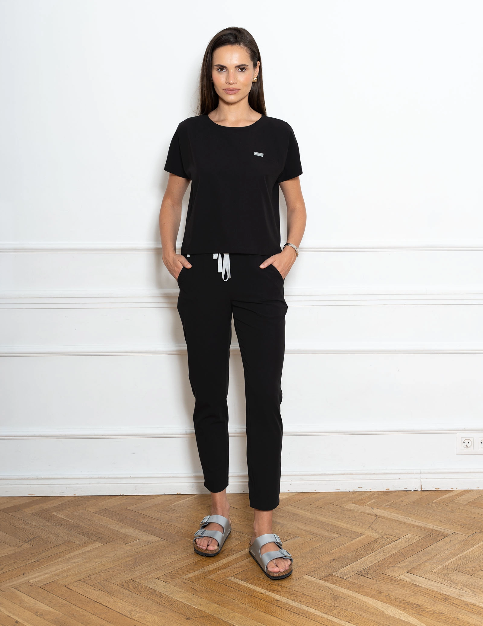 Bluză Medicală Alisse - BLACK