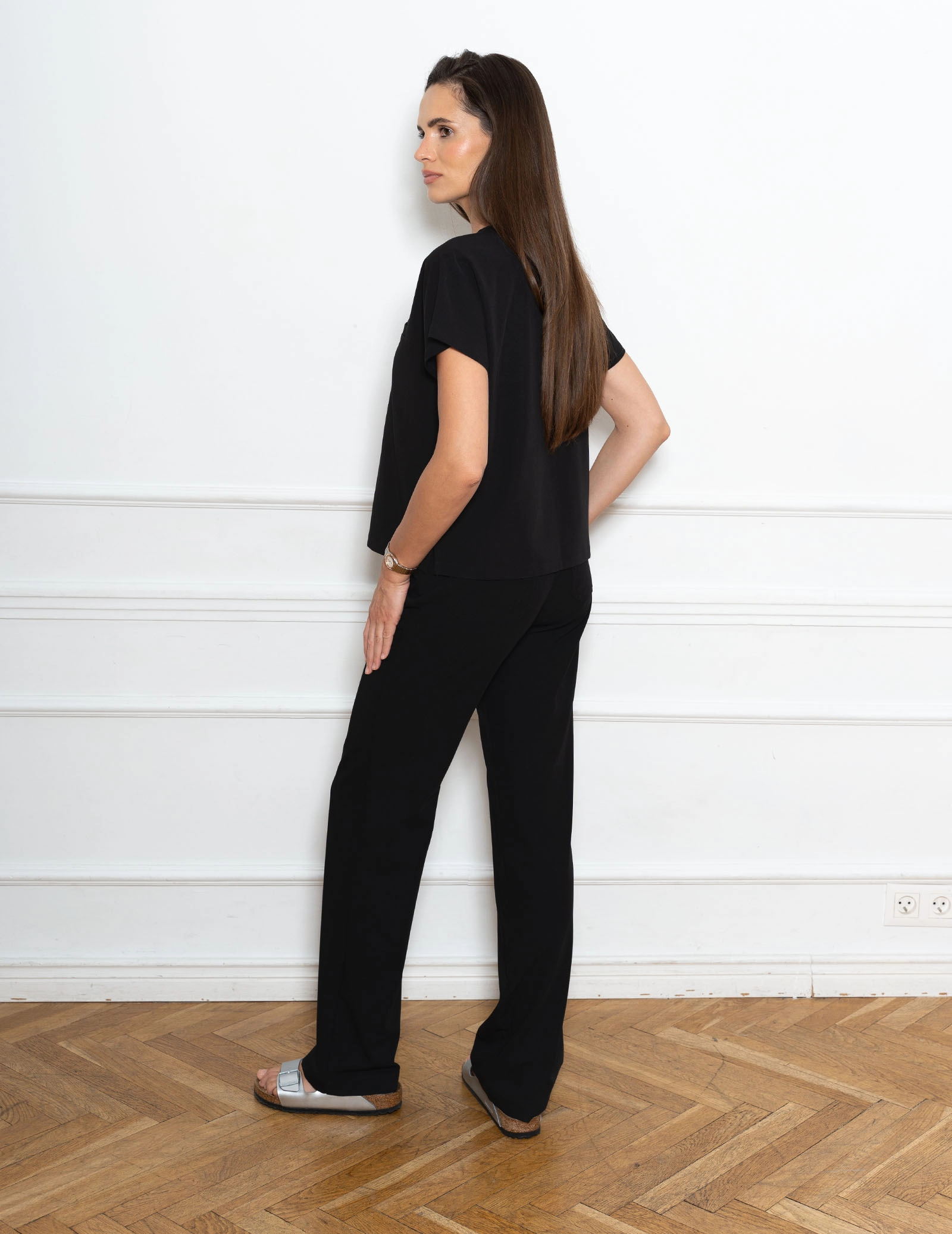 Bluză Medicală Vessa - BLACK