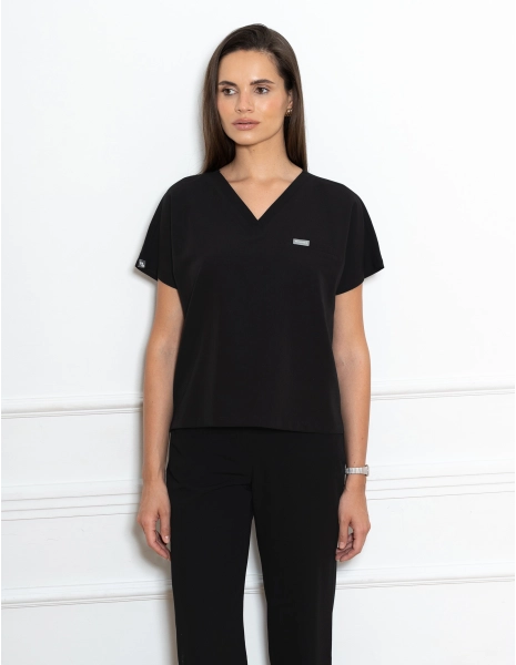 Bluză Medicală Vessa - BLACK