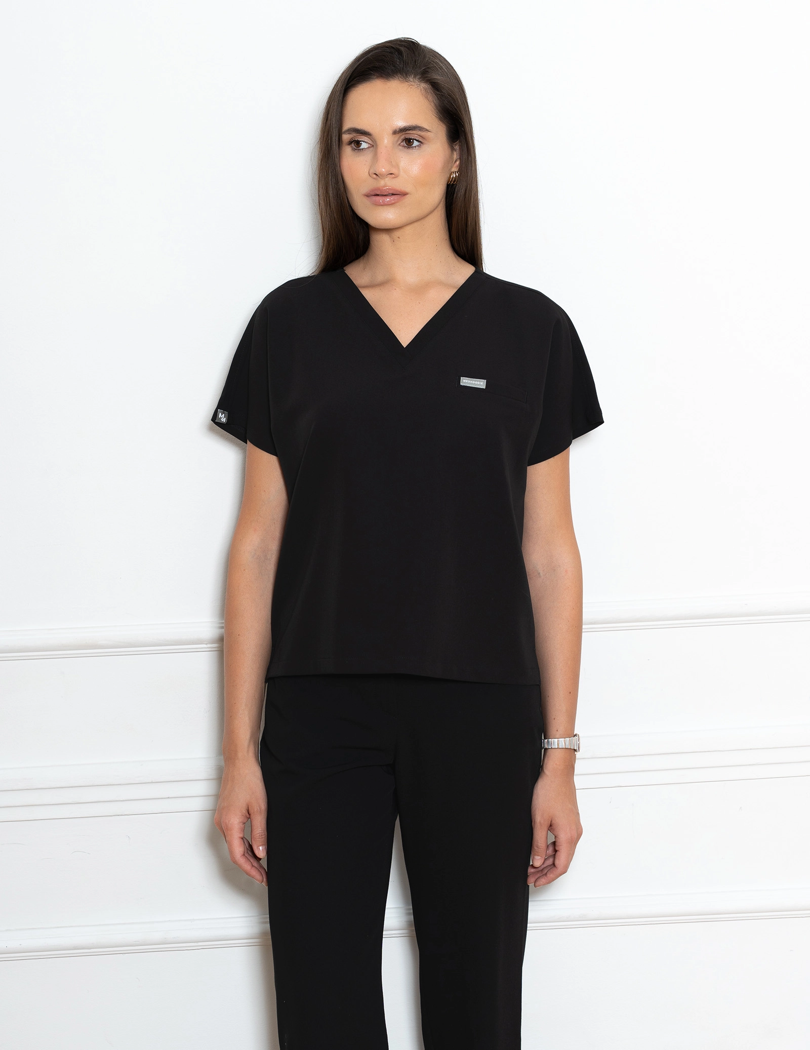 Bluză Medicală Vessa - BLACK