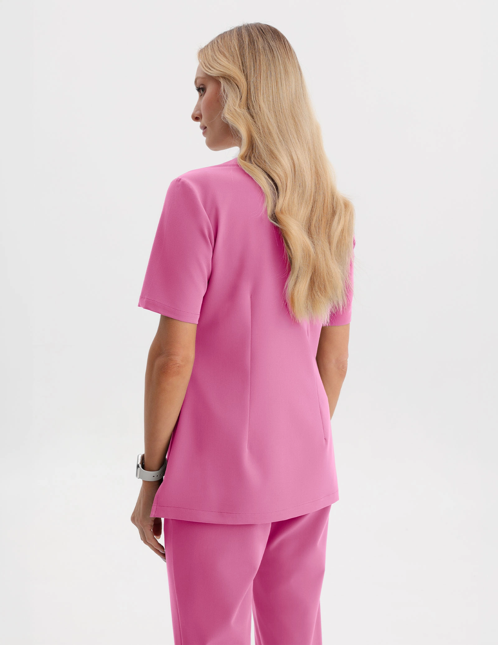 Bluză Medicală Casy - HOT PINK