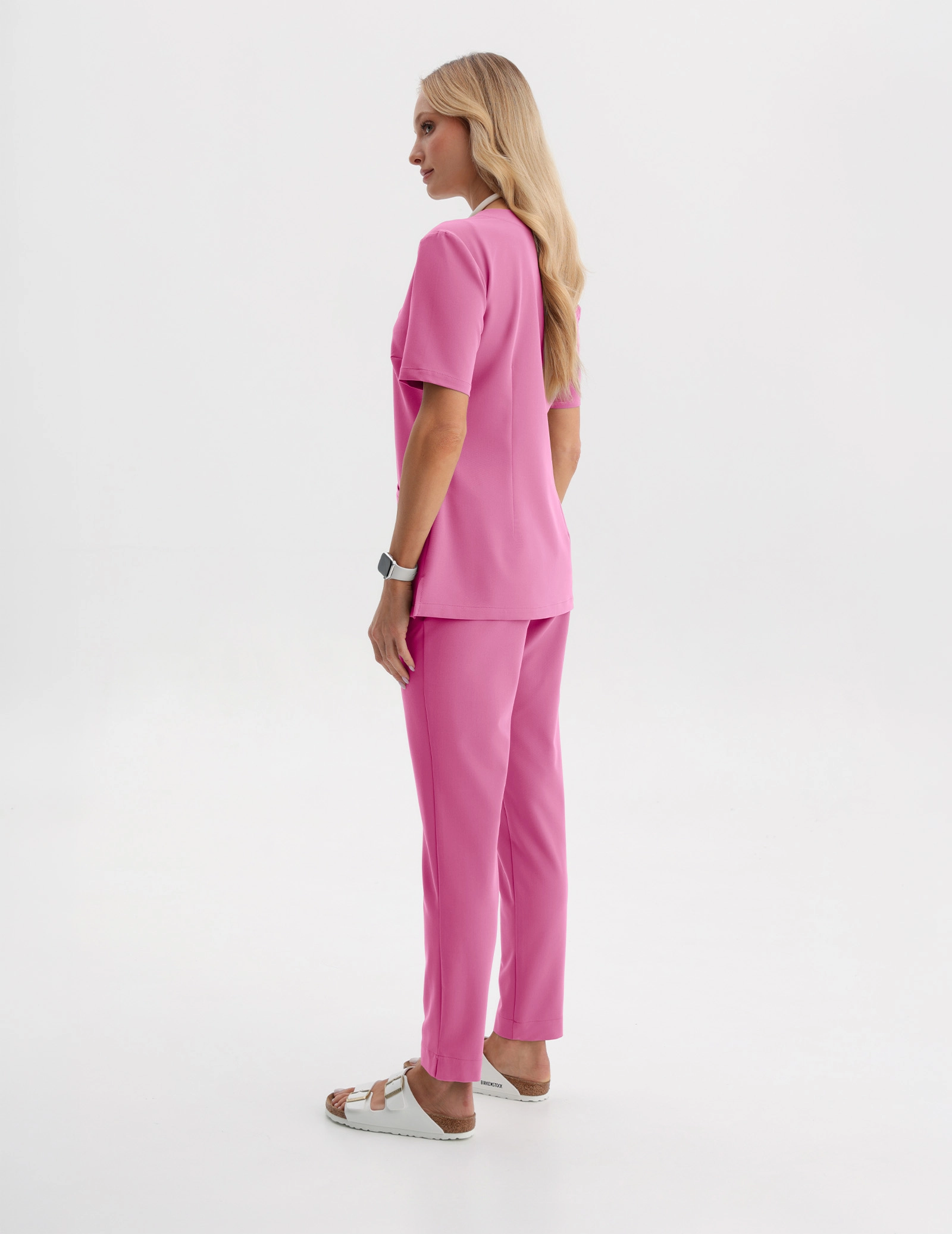 Bluză Medicală Casy - HOT PINK