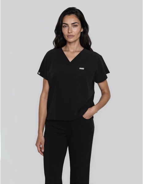 Bluză Medicală Vessa - BLACK