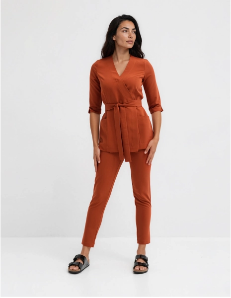 Pantaloni Medicali Dama Slim Fit - ROOIBOS TEA