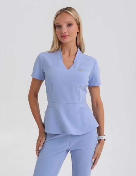 Bluză Medicală Kori - CEIL BLUE