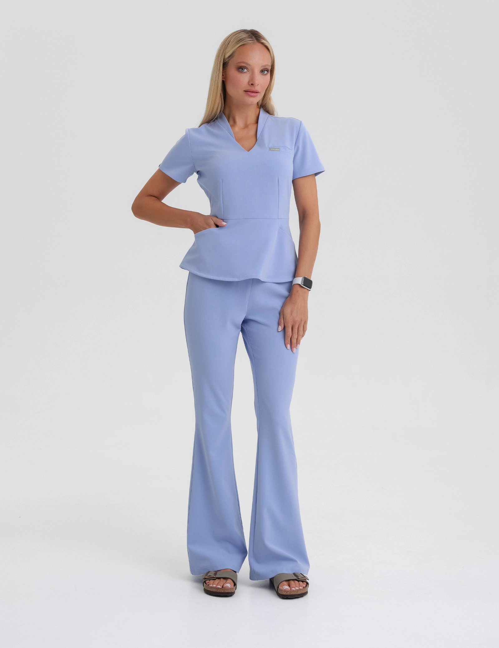 Bluză Medicală Kori - CEIL BLUE