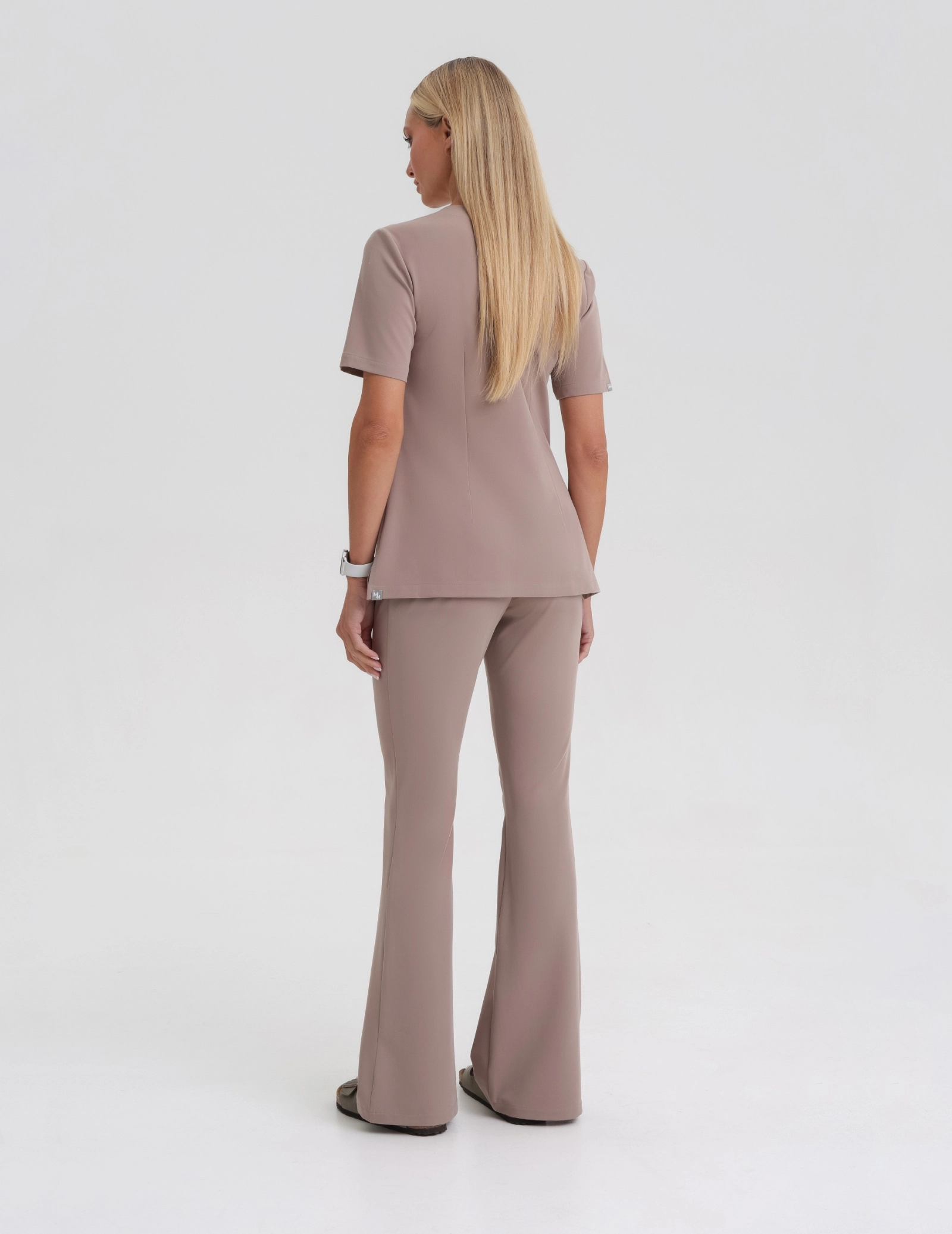 Pantaloni Medicali Dama Flare - BEIGE