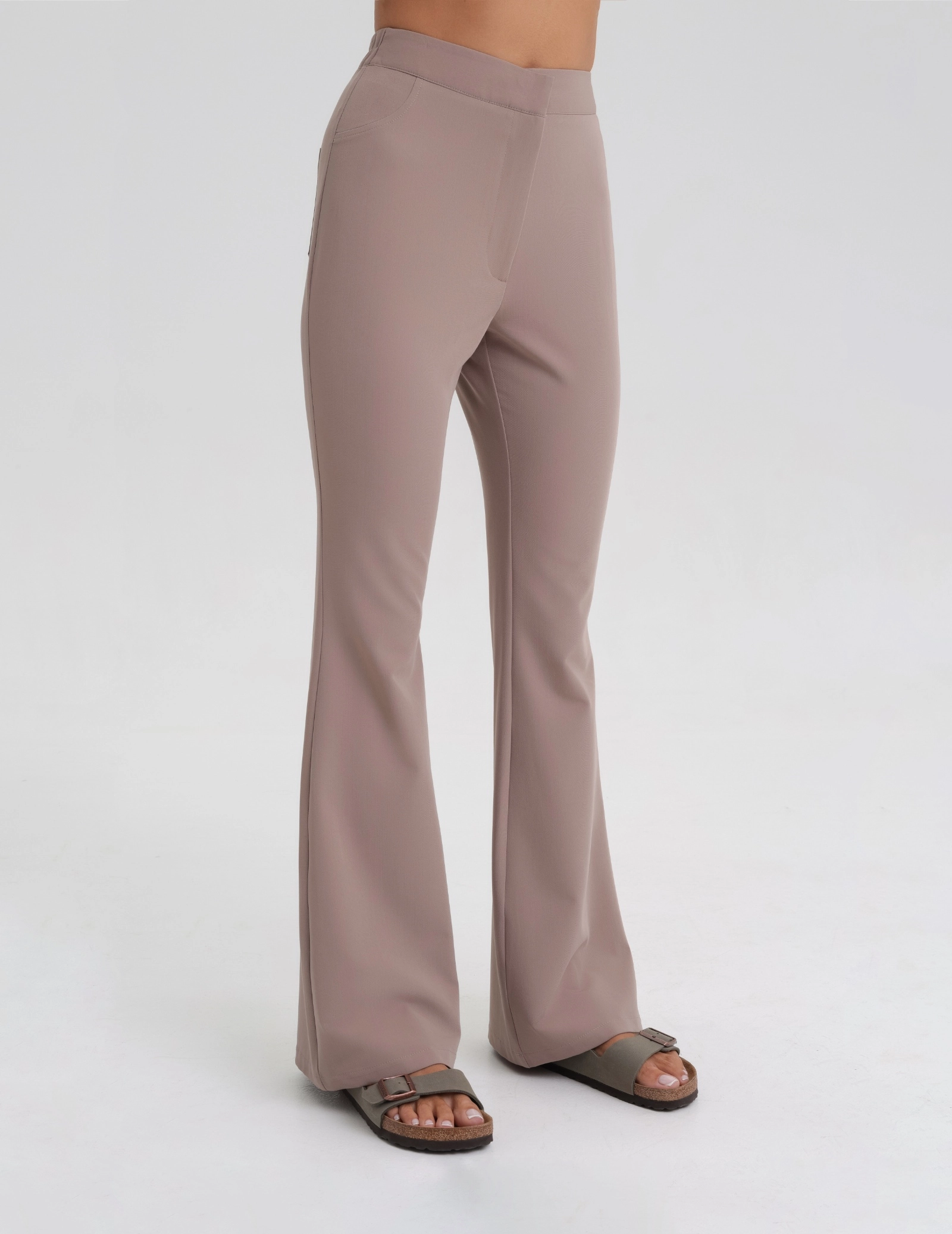 Pantaloni Medicali Dama Flare - BEIGE