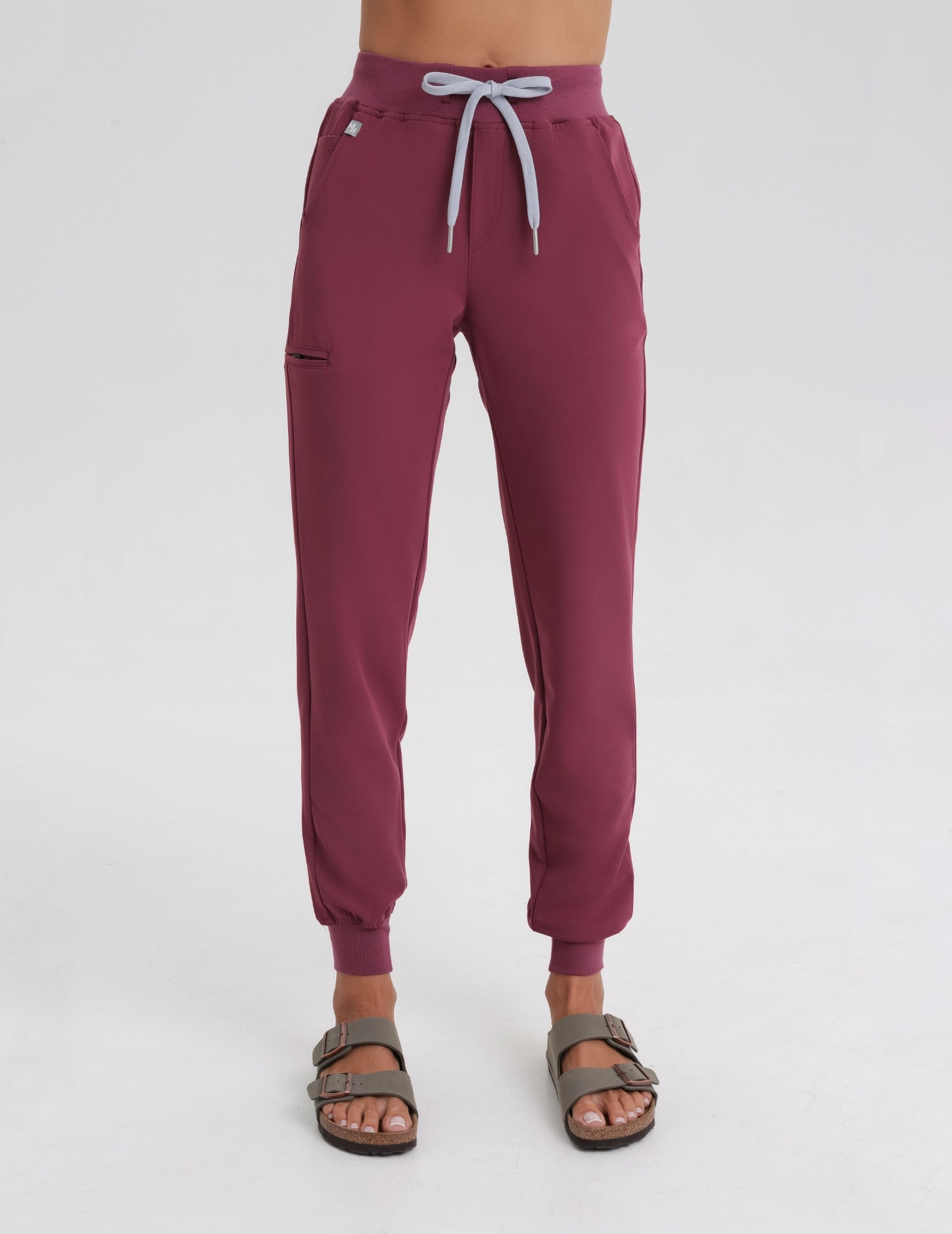 Pantaloni Medicali Dama Jogger - MULLED WINE