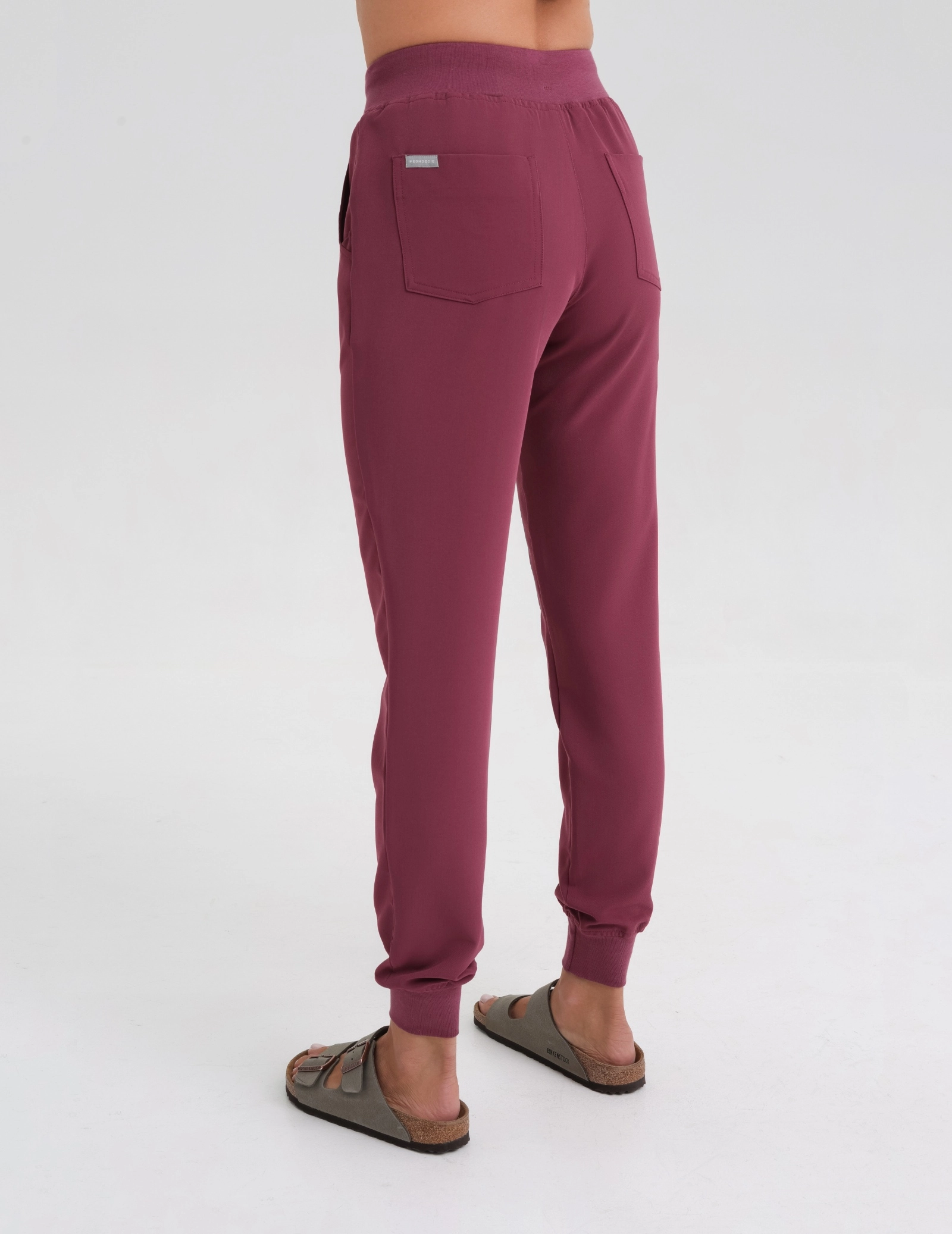Pantaloni Medicali Dama Jogger - MULLED WINE