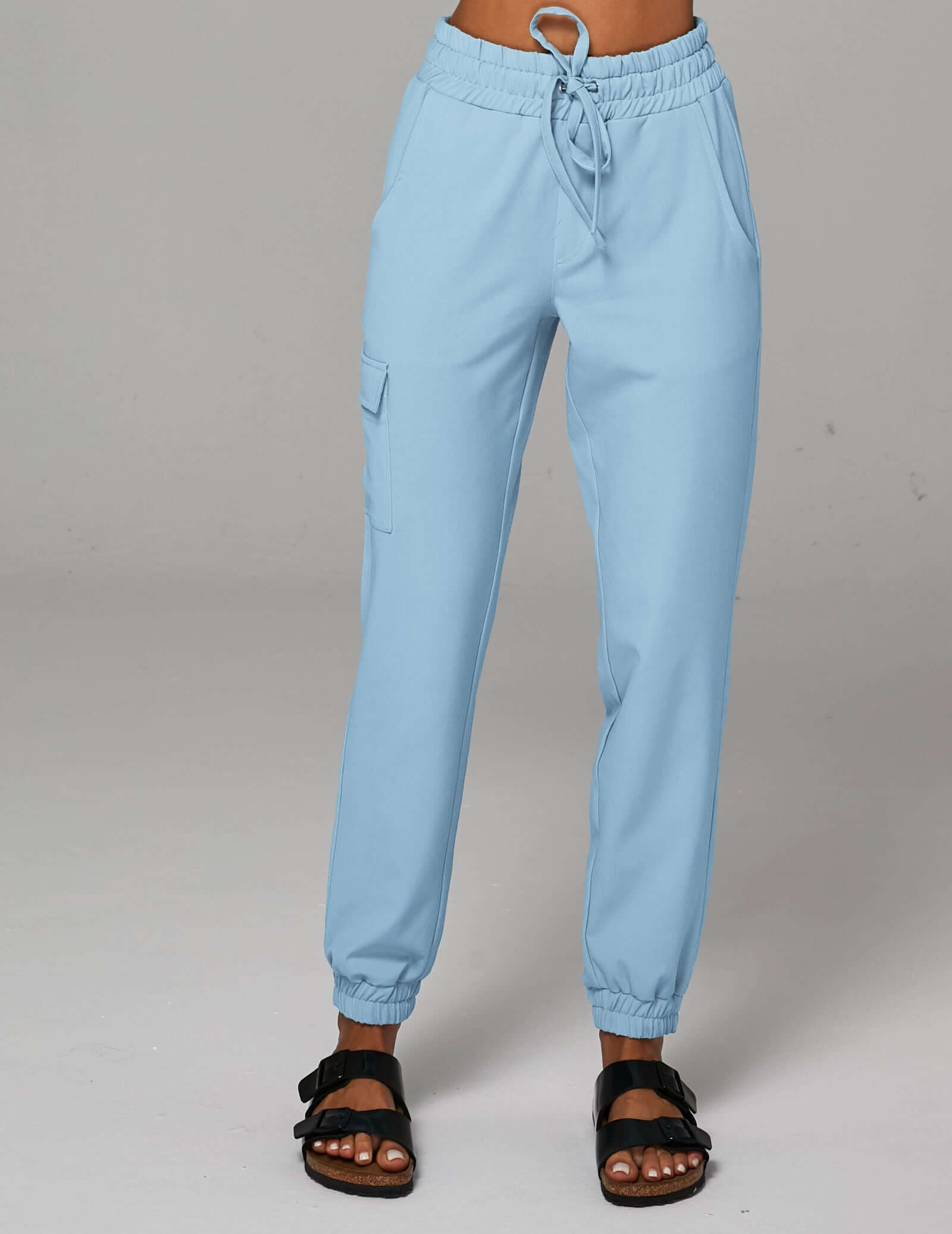 Pantaloni Amelia Joggers - SKY BLUE