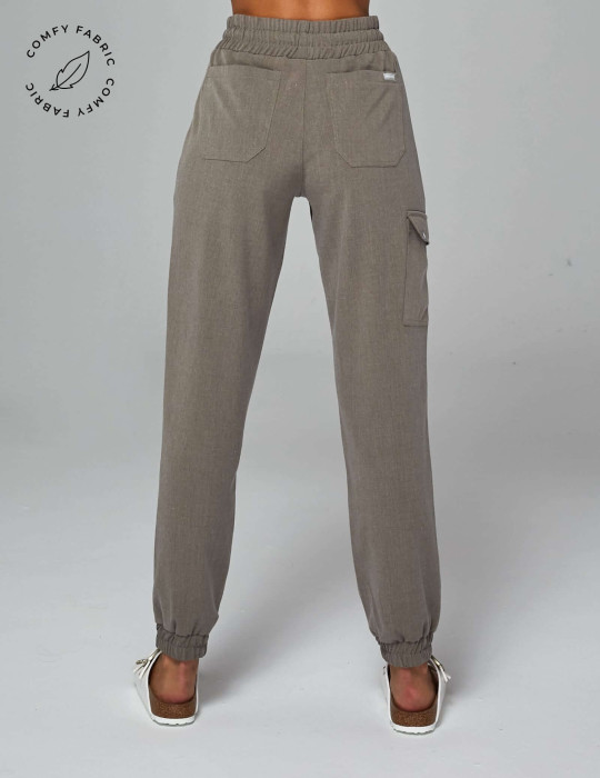Pantaloni Amelia Joggers - DARK SAND OUTLET Pantaloni Amelia Joggers - DARK SAND OUTLET